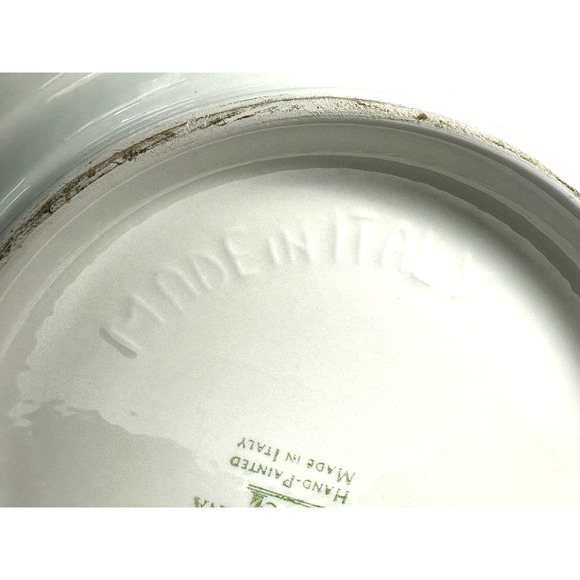 Villa Romana Hand Painted Large Pasta Salad Serving Bowl Italy-15.5" Diameter - Picture 8 of 8